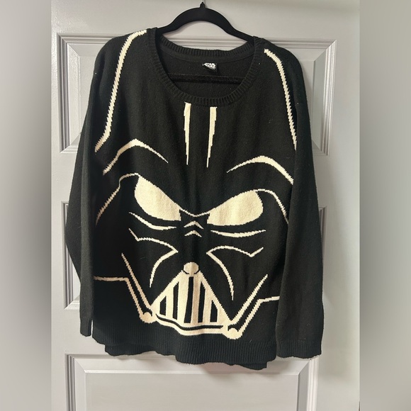 Star Wars Sweaters - STAR WARS by Her Universe Darth Vader tunic style acrylic sweater. Size Medium